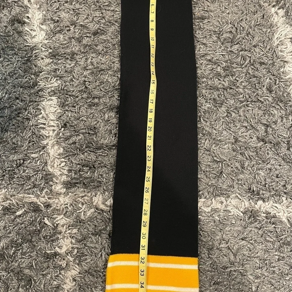 Pittsburgh Steelers Scarf Black and Gold